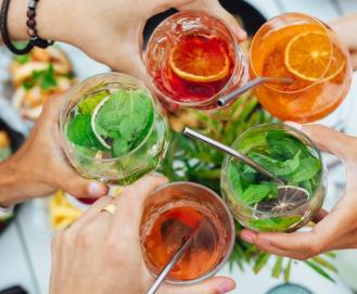 8 receitas fáceis e virais de coquetéis Spritz